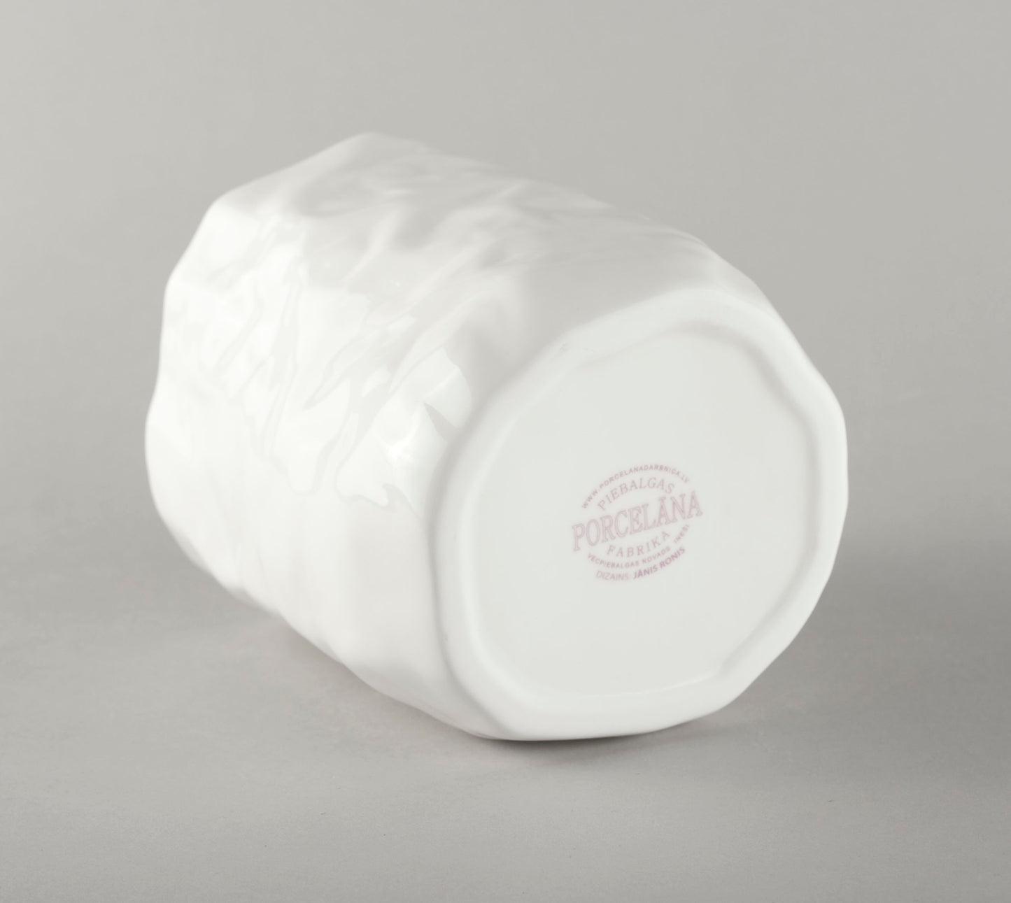 Porcelāna burzīts XXL puķu pods