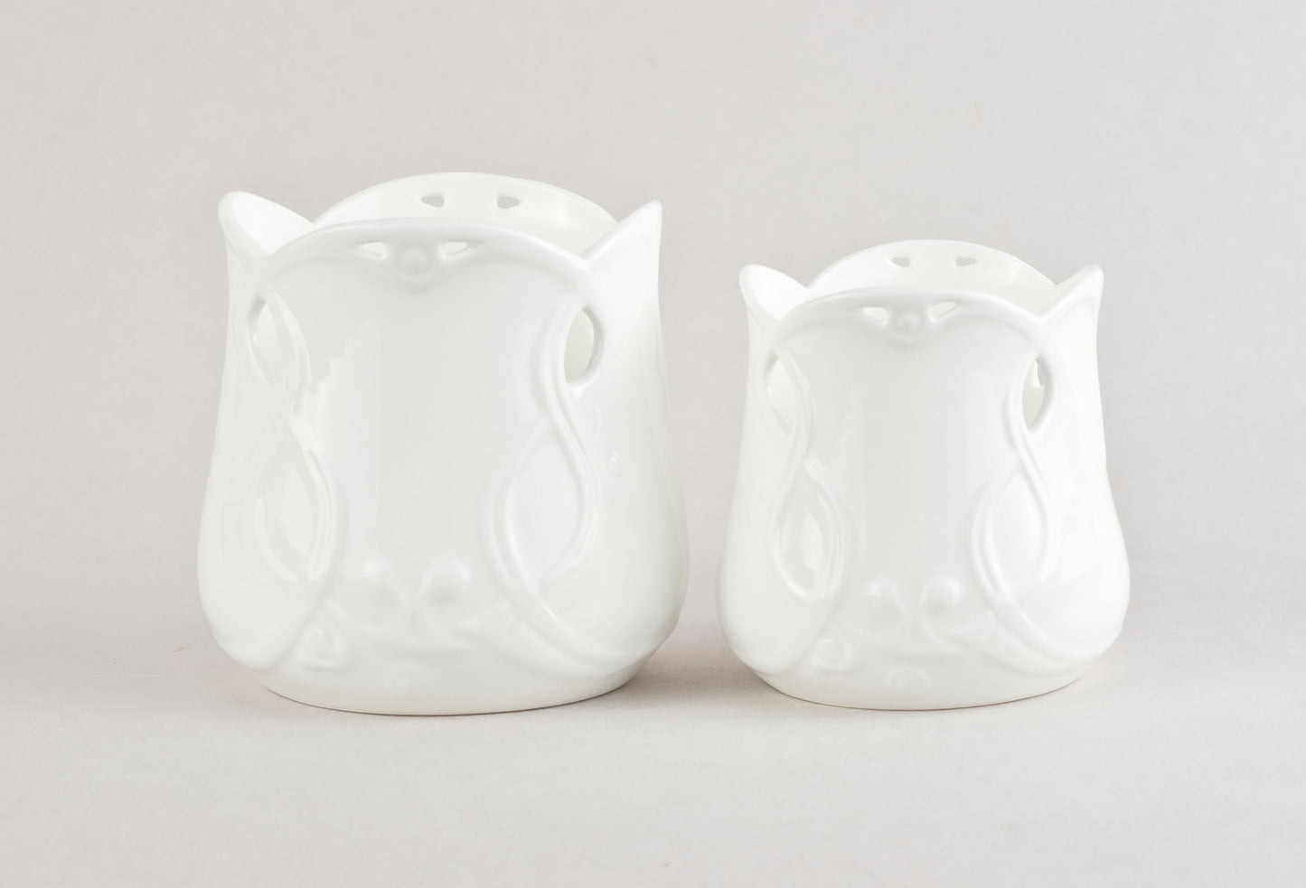 Porcelain Art Nouveau Candlestick L