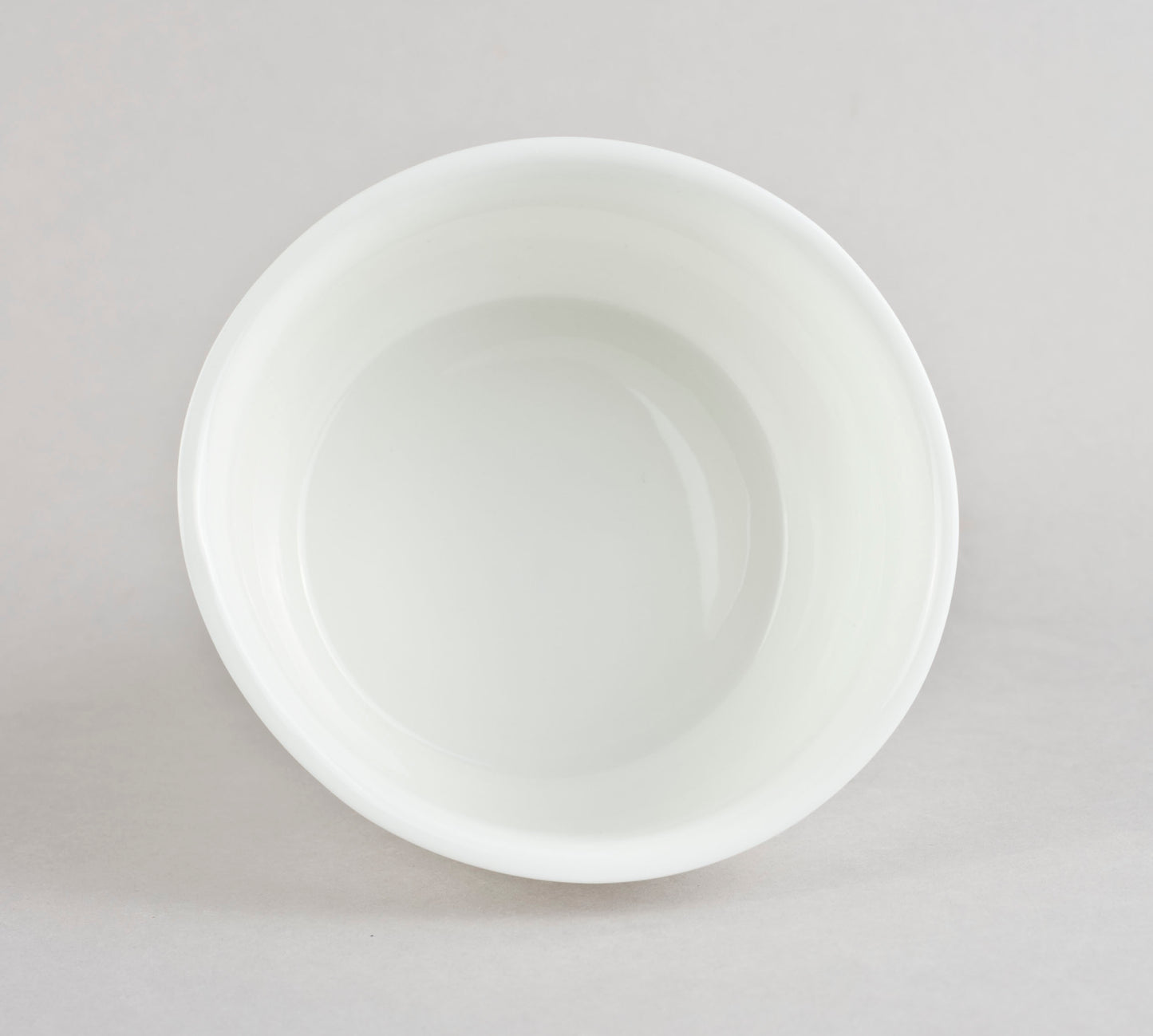 Porcelāna gludā bļoda L