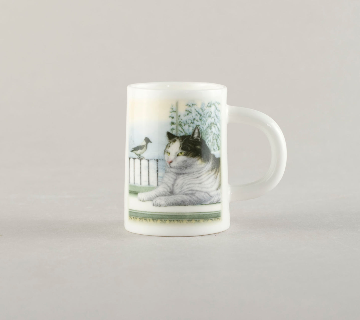 K9. Cat with a bird
