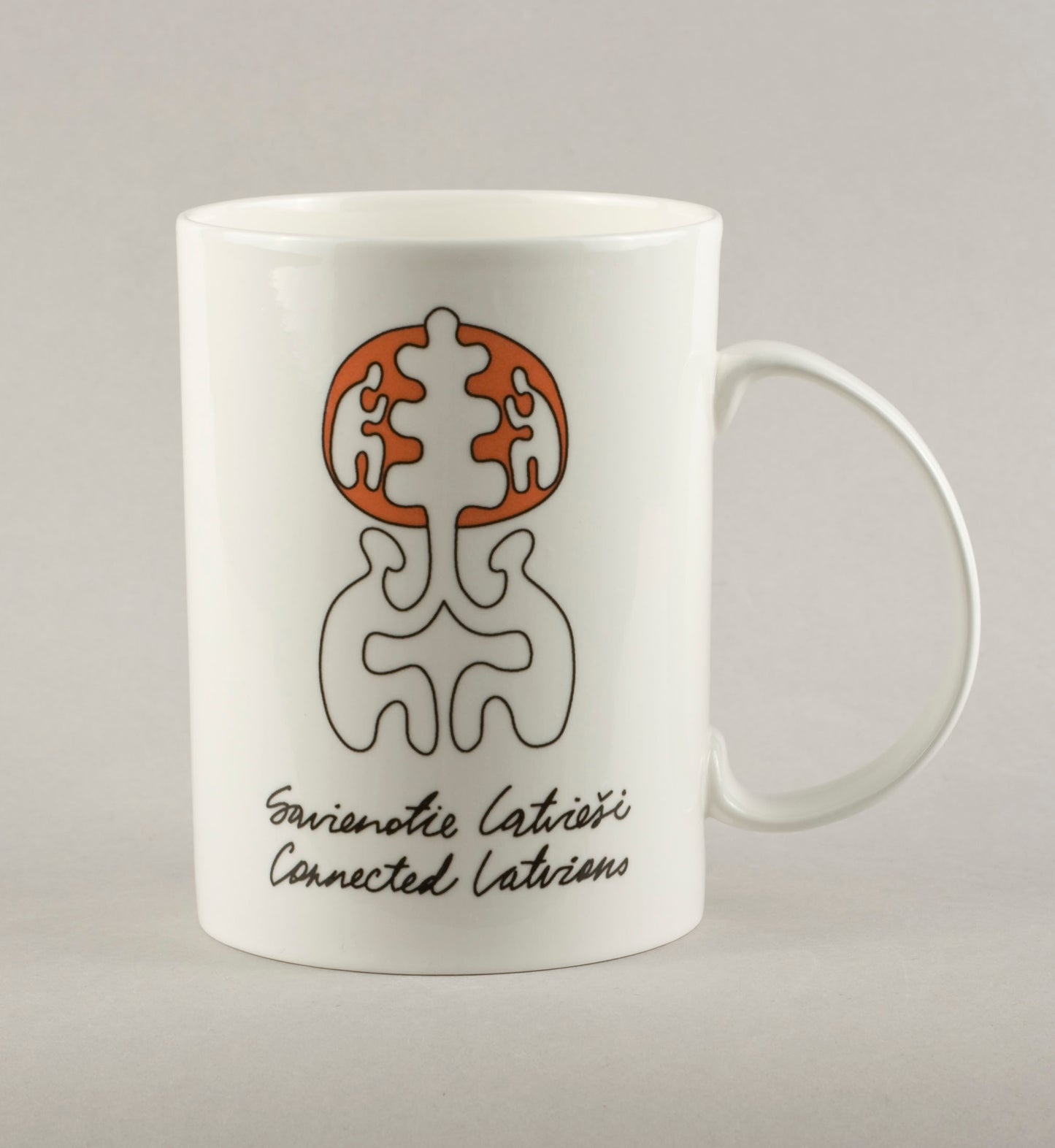 Connected Latvians 2. Large Mug