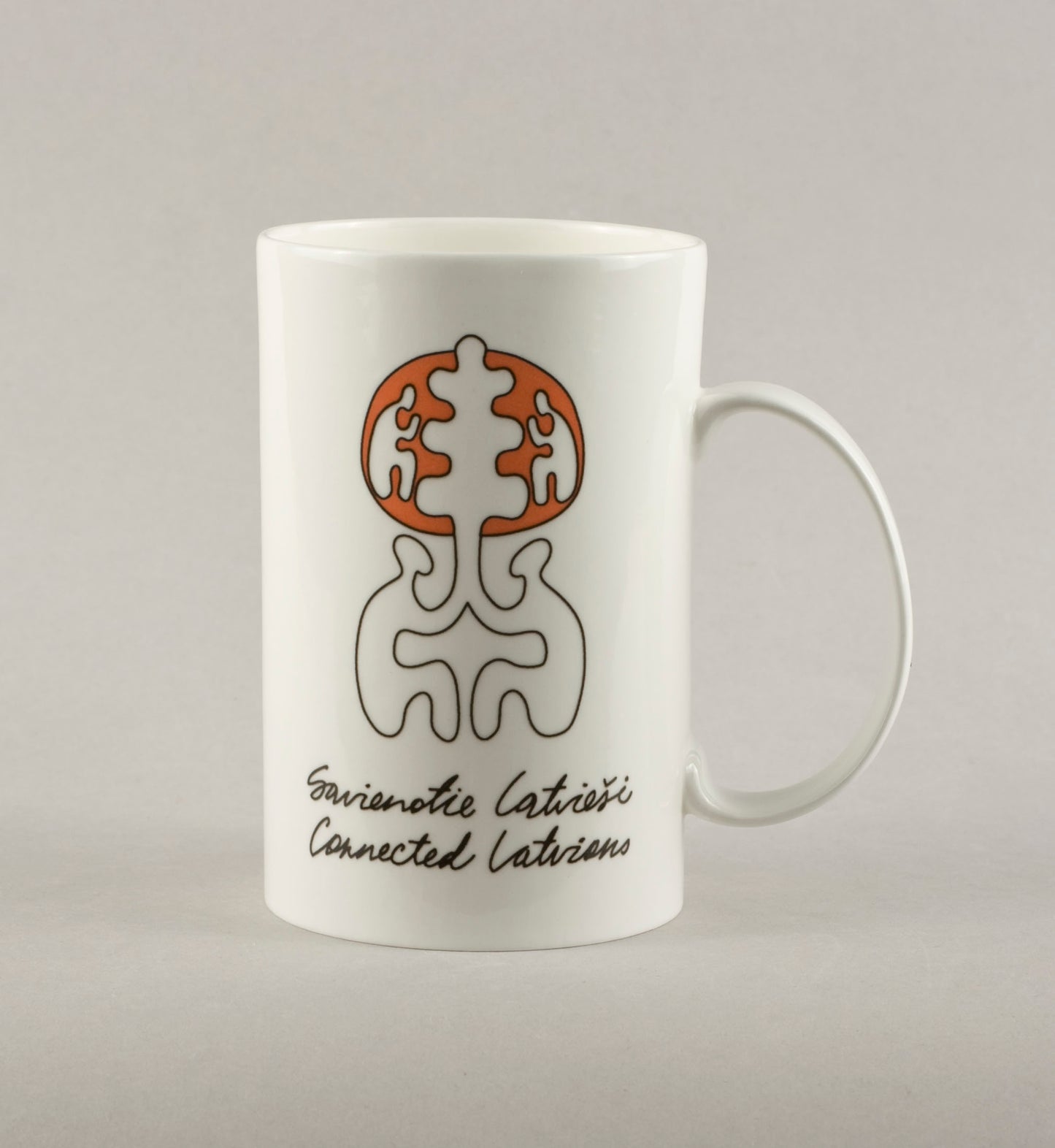 Connected Latvians 2. Medium Mug