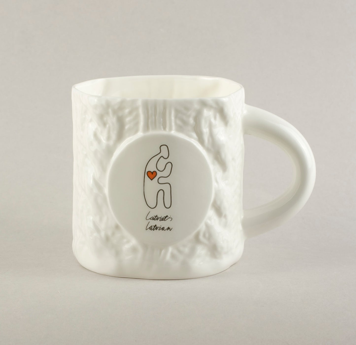 Latvian. Knitted Tea Mug