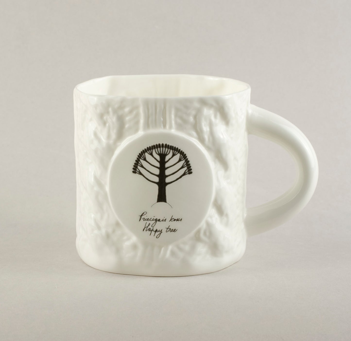 Happy Tree. Knitted Tea Mug