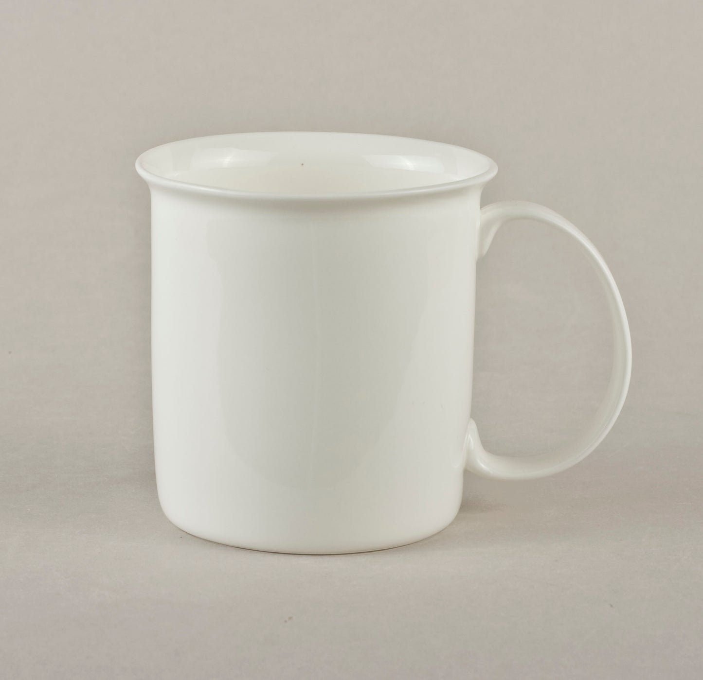 Porcelain Cylinder with Edge Mug