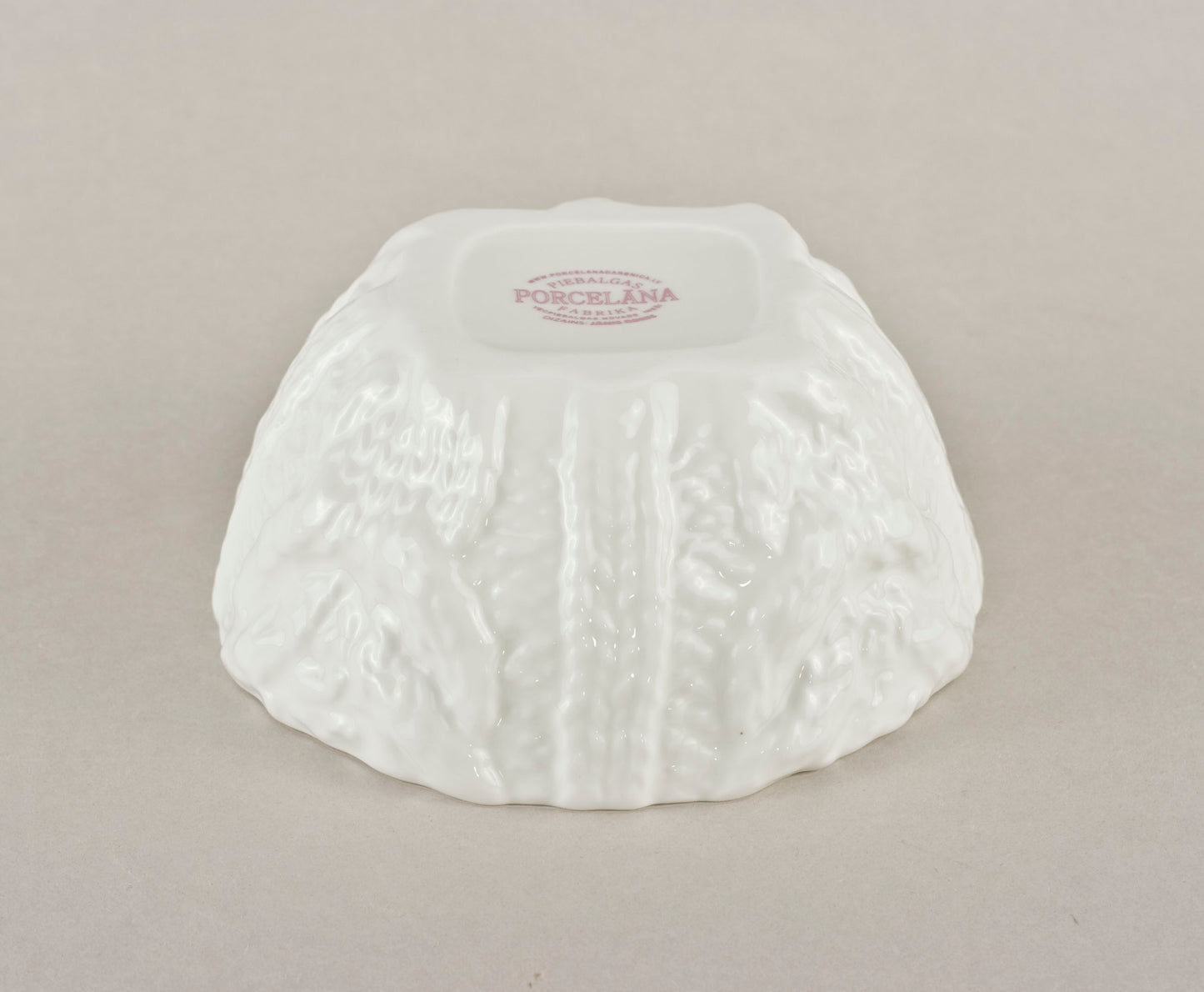 Porcelāna adīta bļoda S