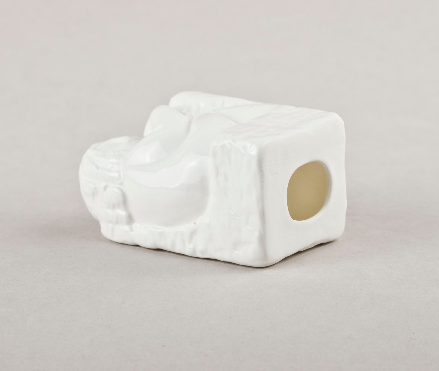 Porcelain Woman in Stone