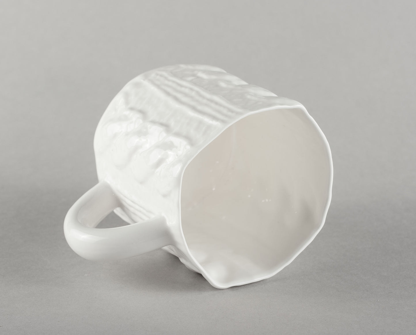 Porcelāna adīta tējas krūze