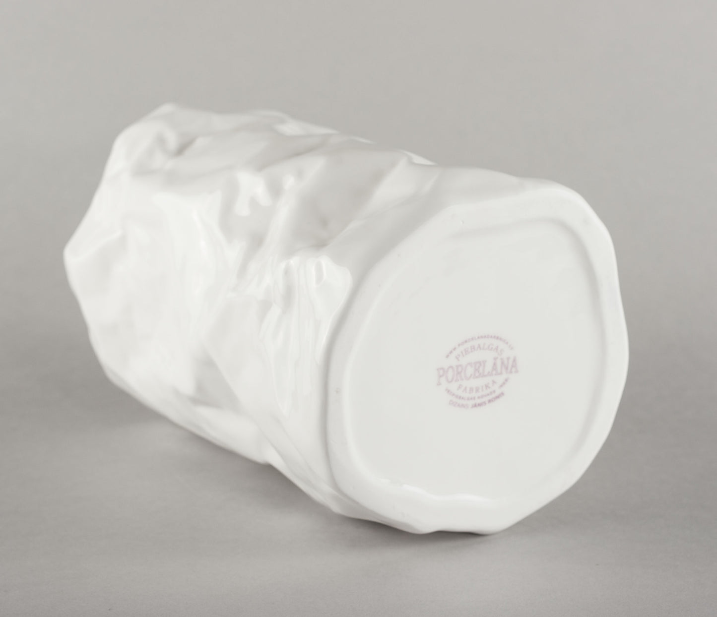 Porcelāna burzīta XXL vāze S