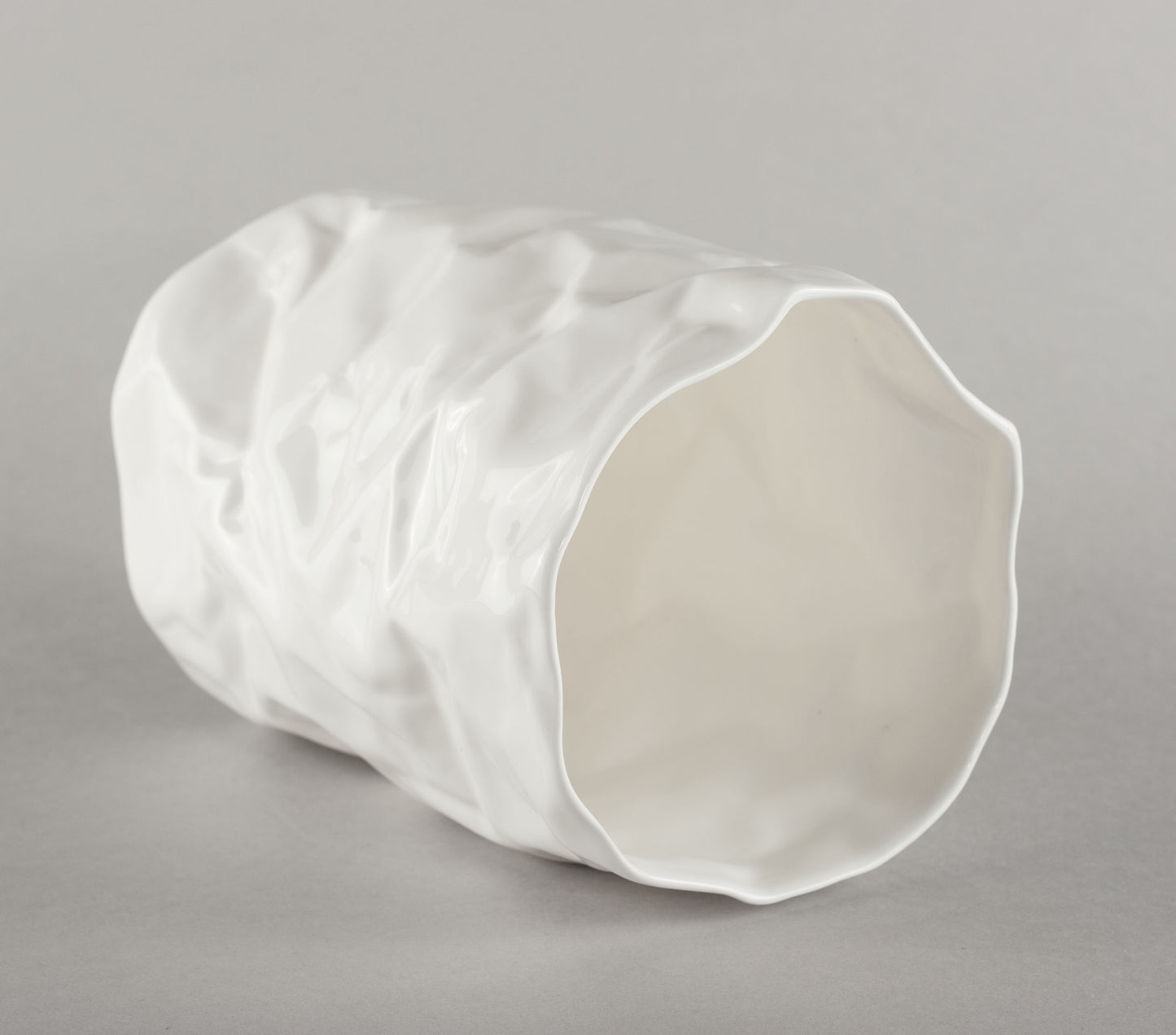 Porcelāna burzīta XXL vāze S
