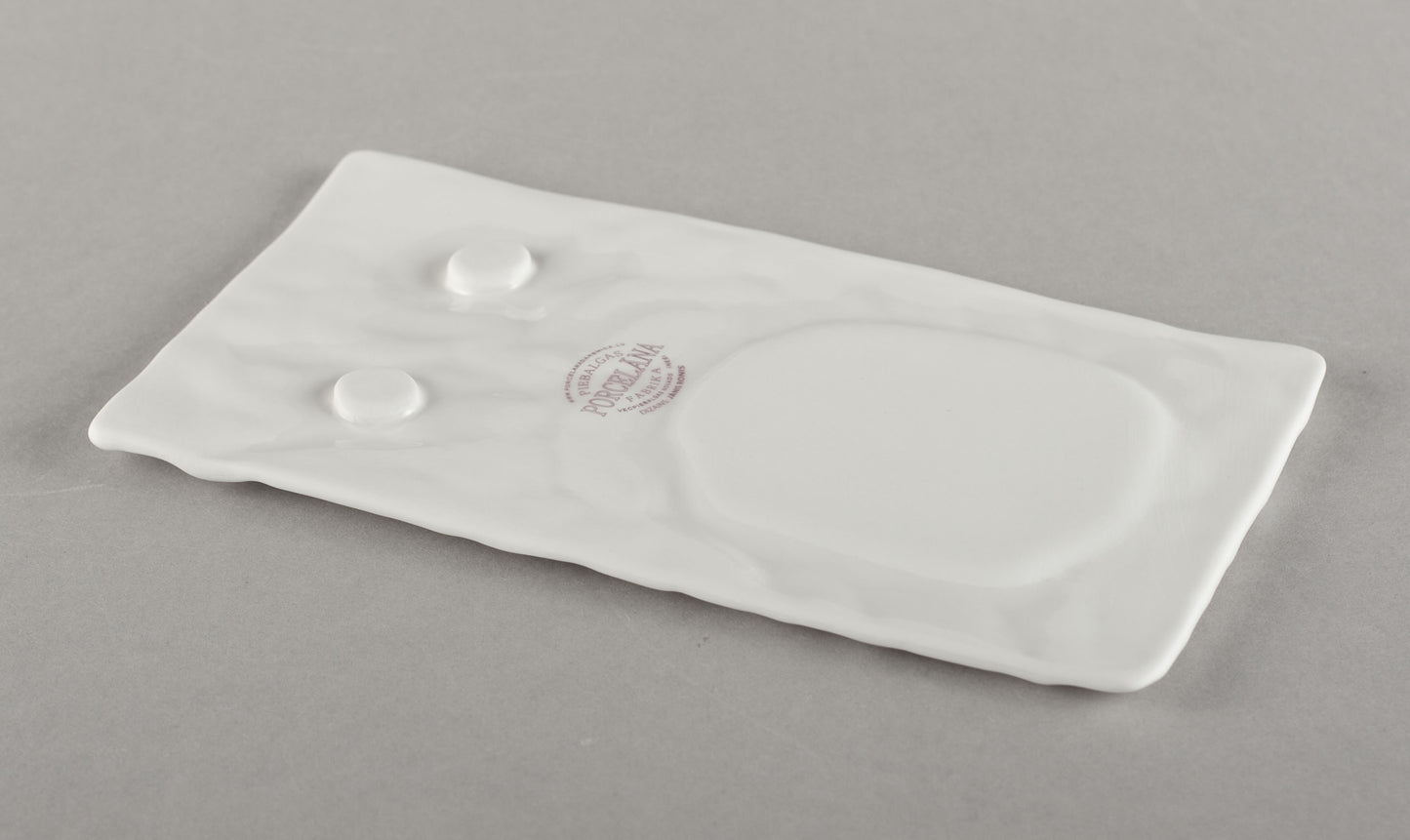 Porcelāna burzīta apakštase kafijas krūzei (krūze nav iekļauta)