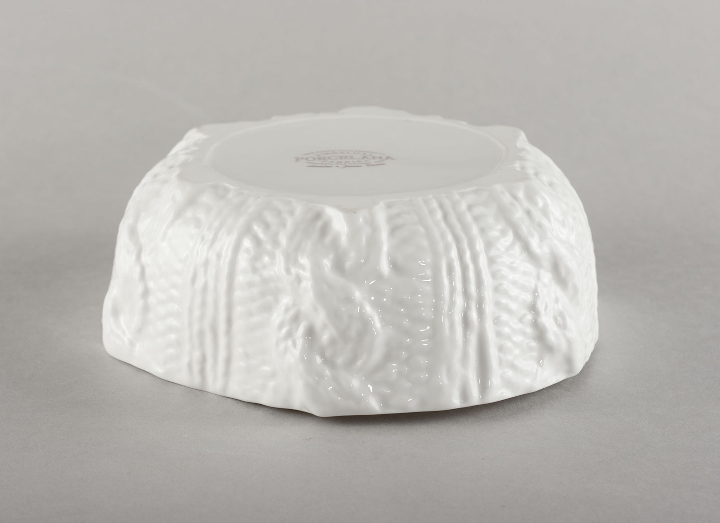 Porcelāna adīta bļoda L