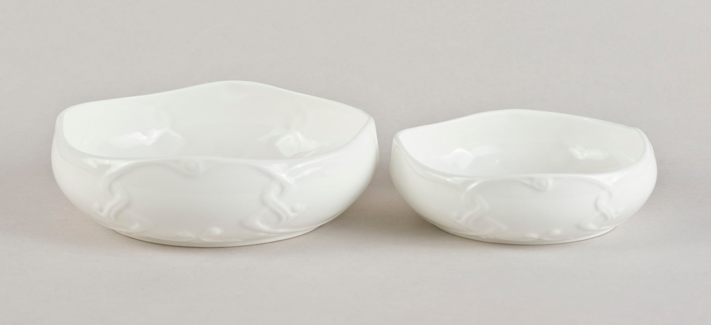 Porcelāna jūgendstila bļoda M