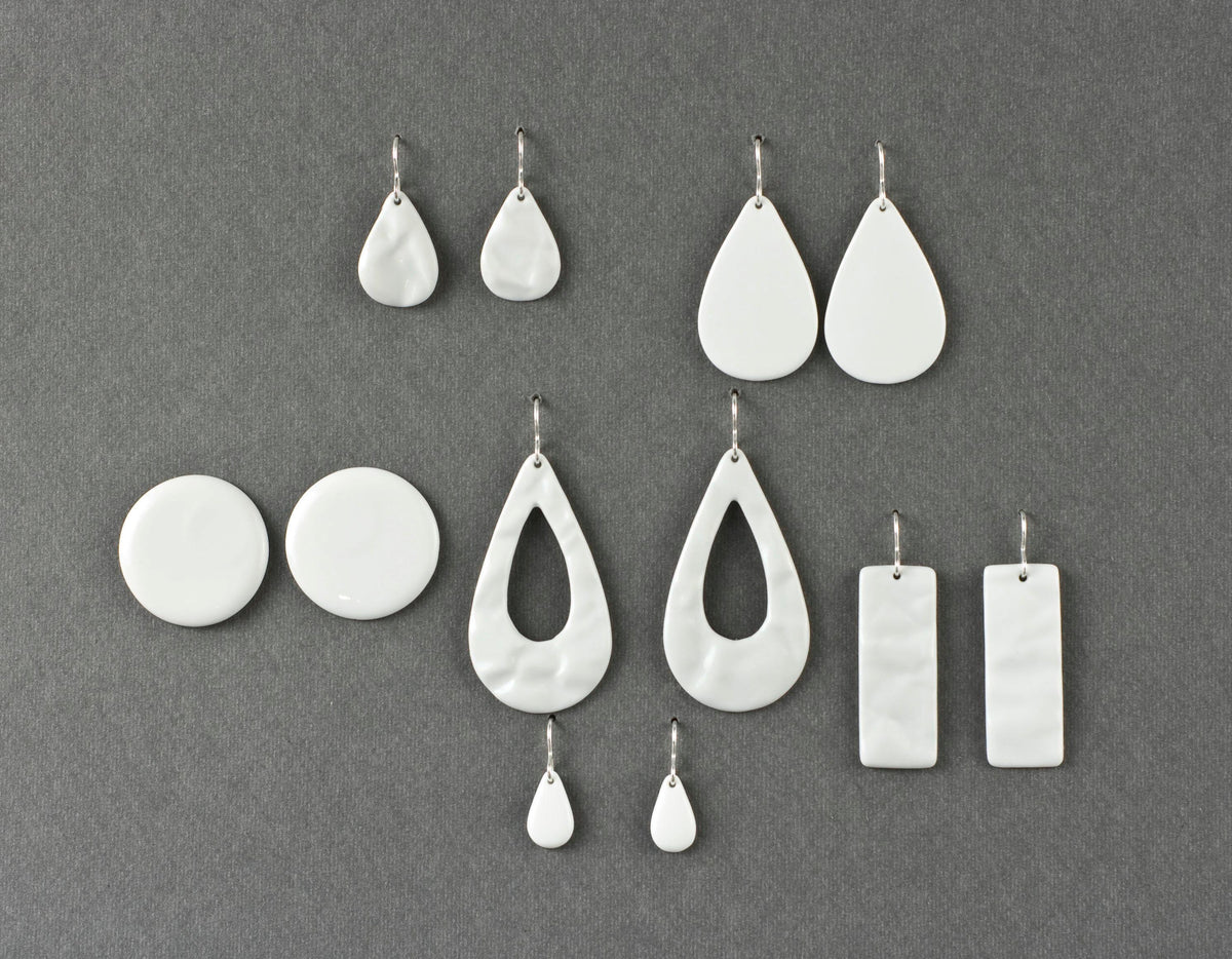 White Earrings