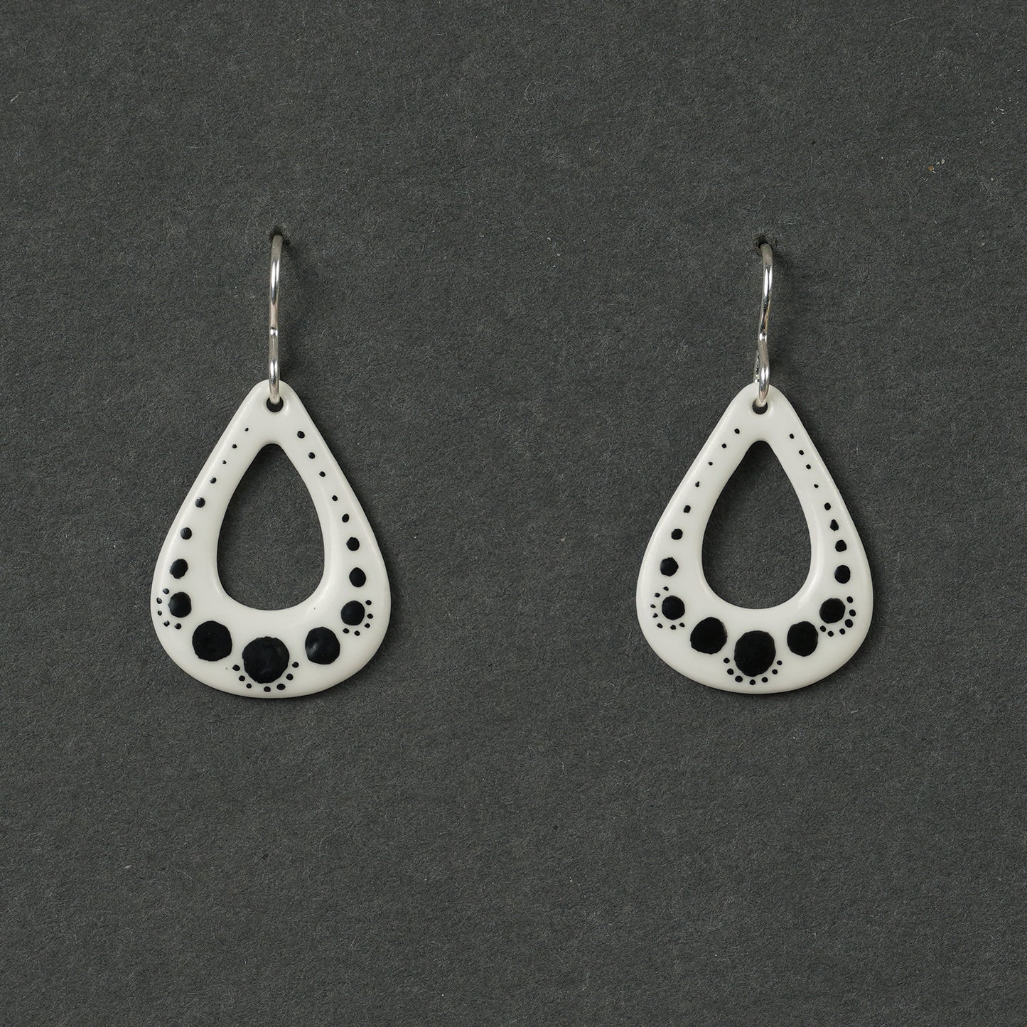 Painted 2.6. Drop M earrings