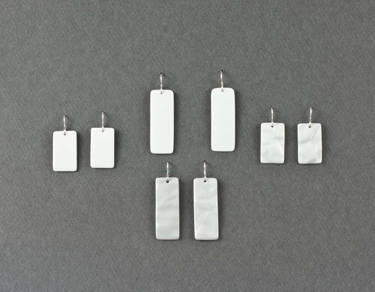 Rectangular earrings
