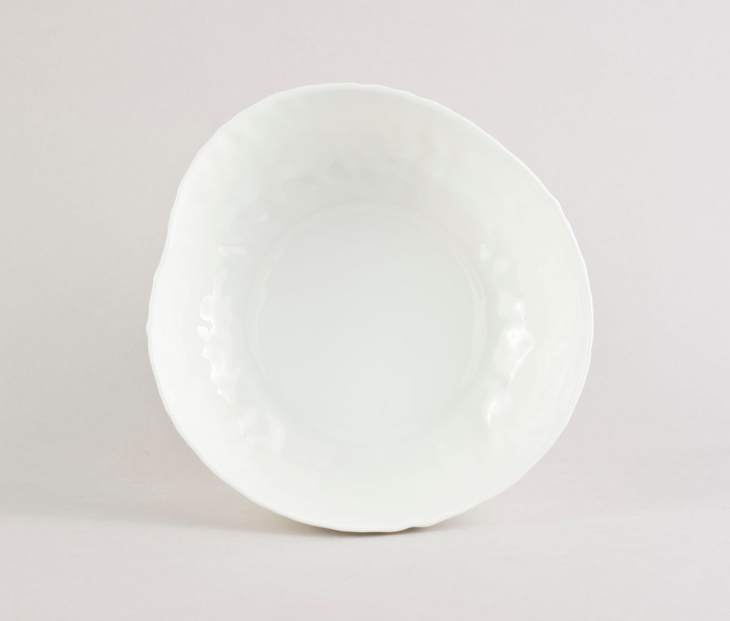 Porcelain Crumpled Bowl O