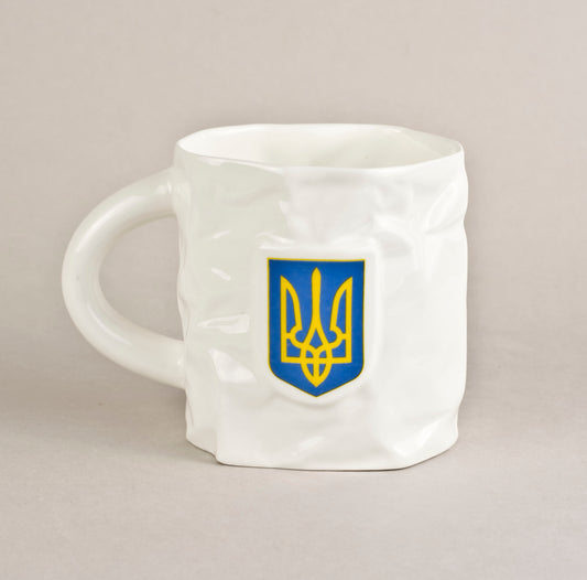 Ukraina. Crumpled Tea Mug 2