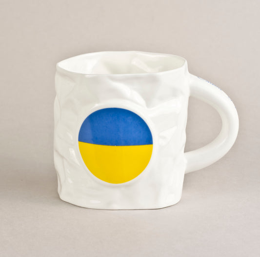 Ukraina. Crumpled Tea Mug 1