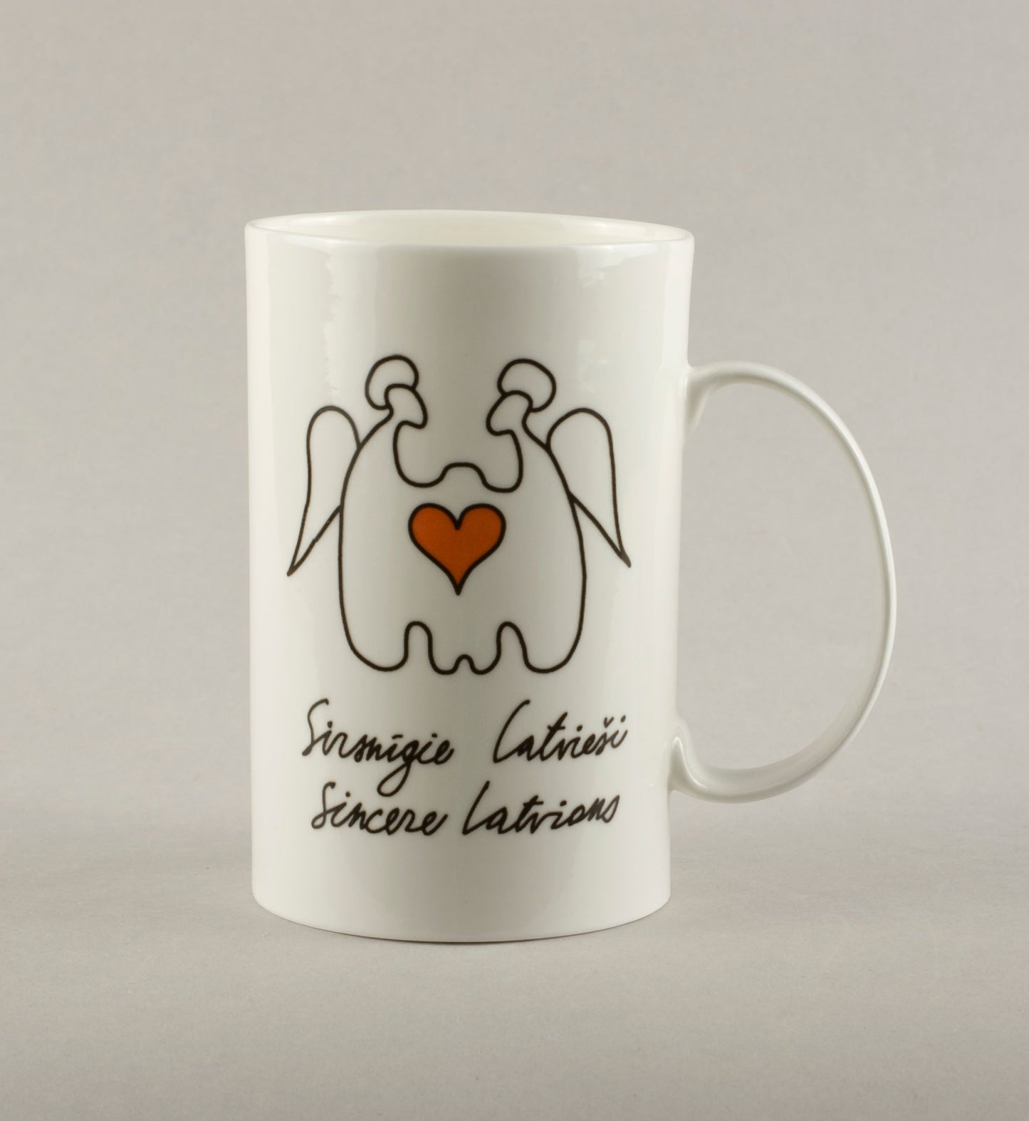 Sincere Latvians. Medium Mug