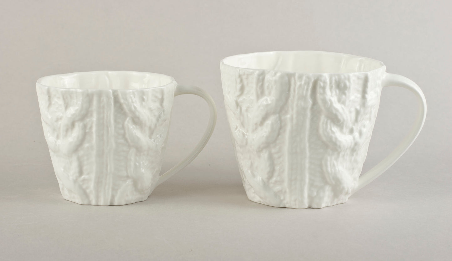 Porcelain Knitted Tea Co Mug