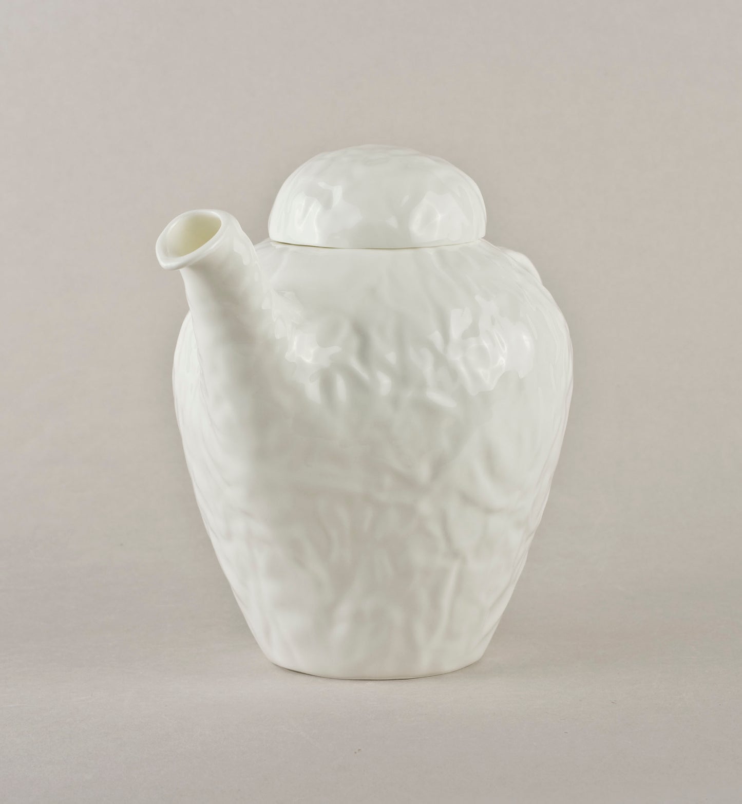 Porcelain Crumpled Kettle S