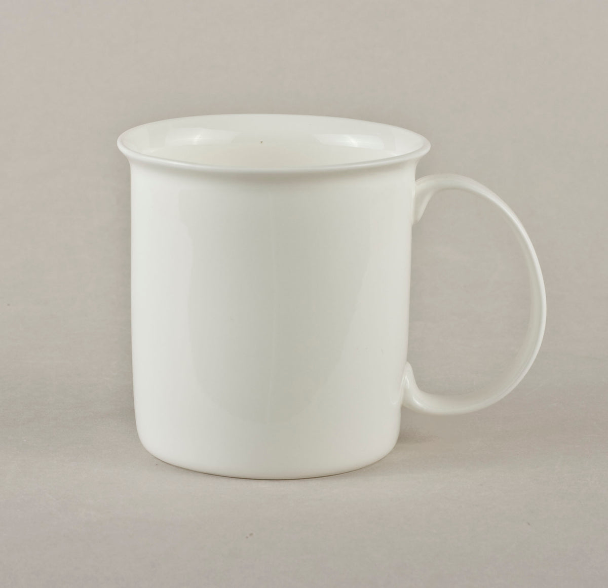 Porcelain Cylinder with Edge Mug