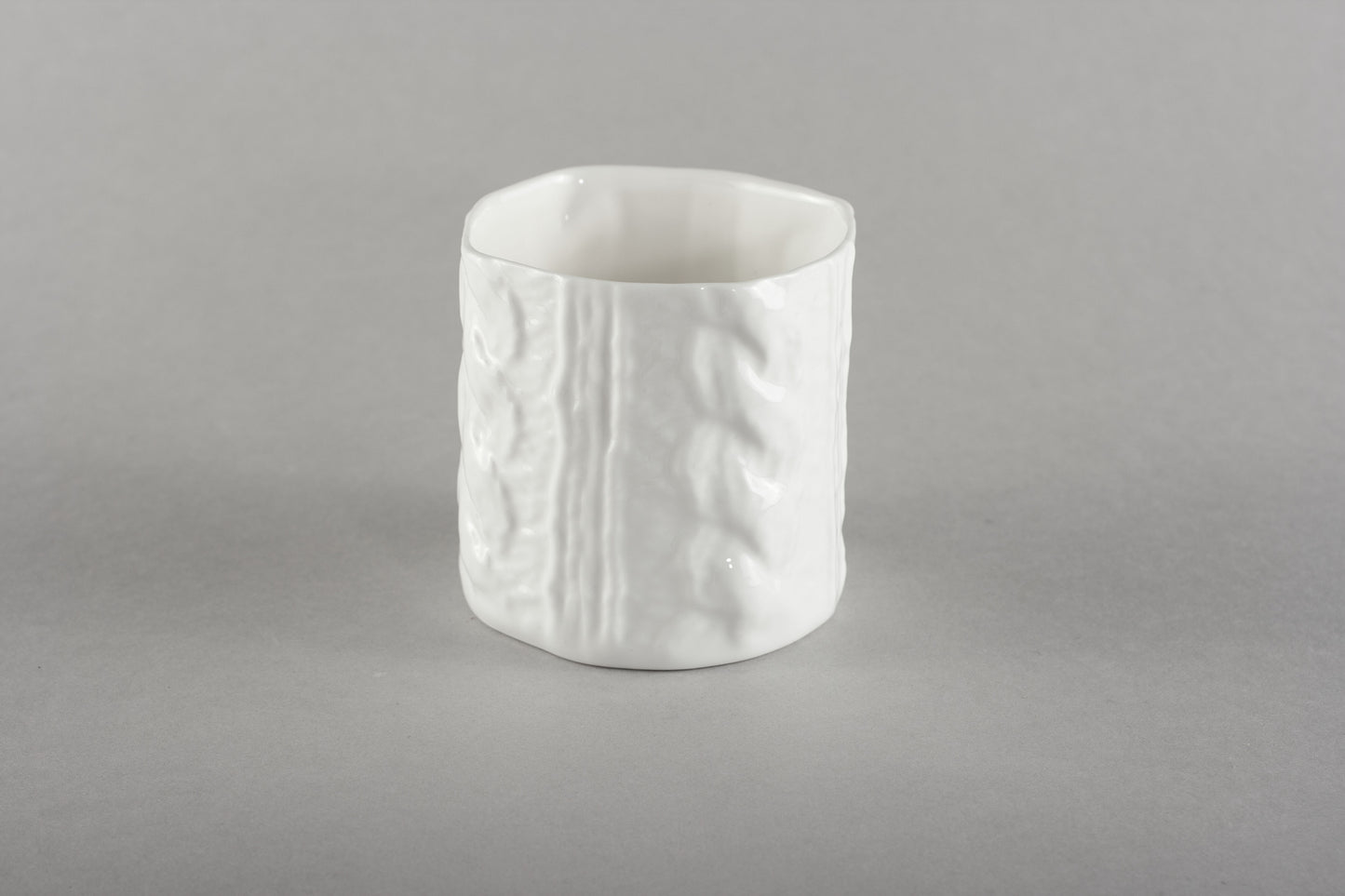 Porcelain Knitted Cup