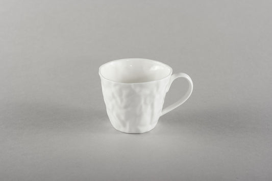 Porcelain Crumpled Espresso Co Mug