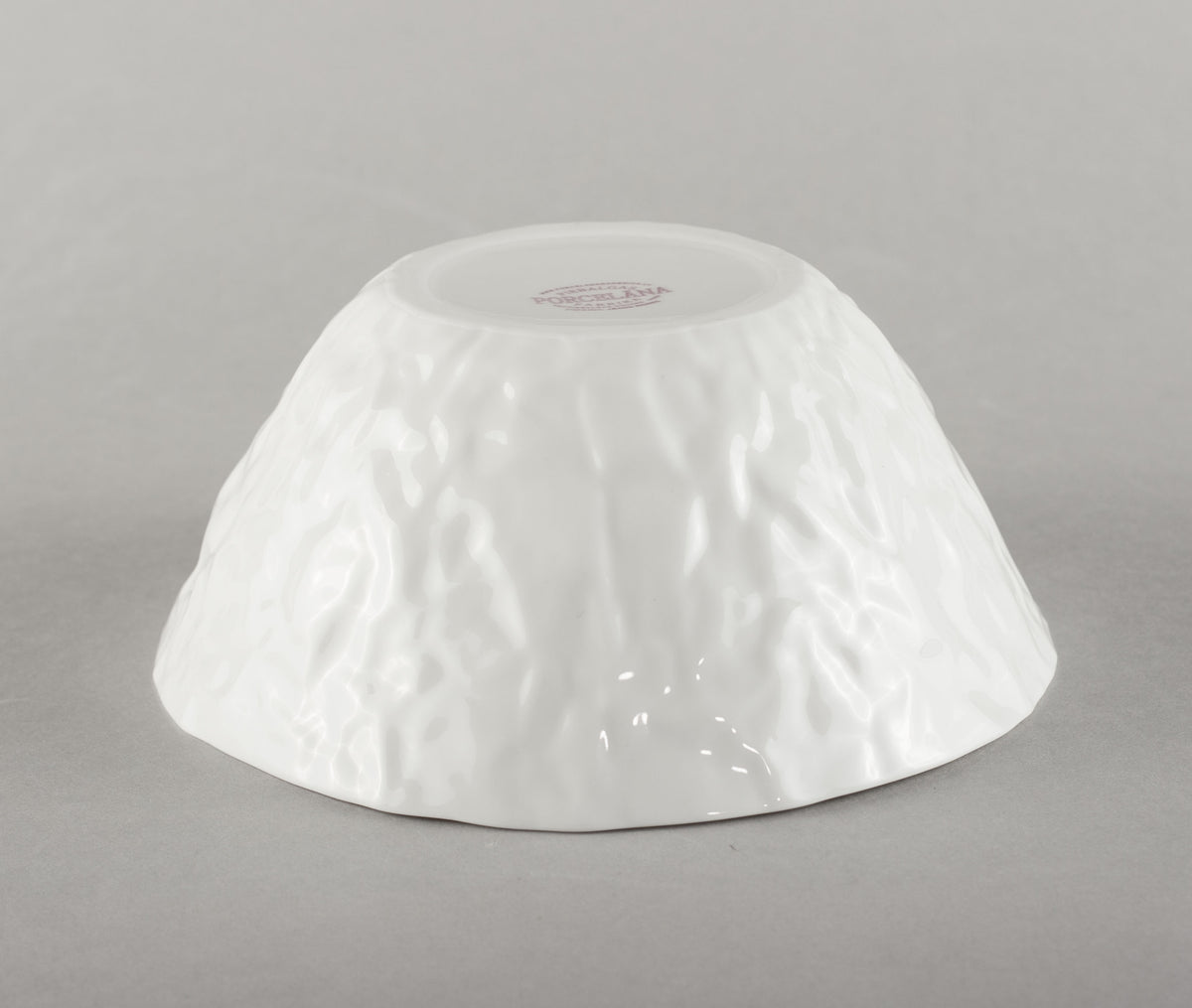 Porcelain Crumpled Bowl M