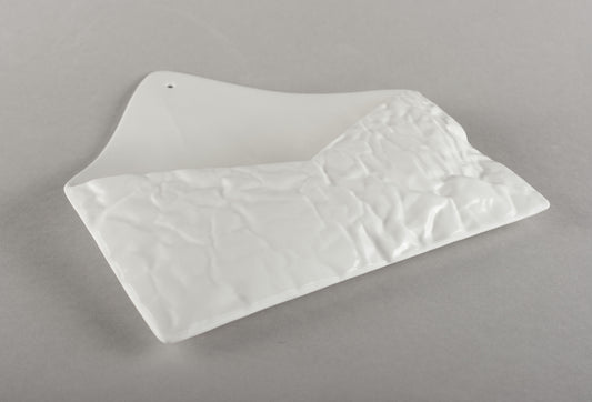 Porcelain Crumpled Envelope