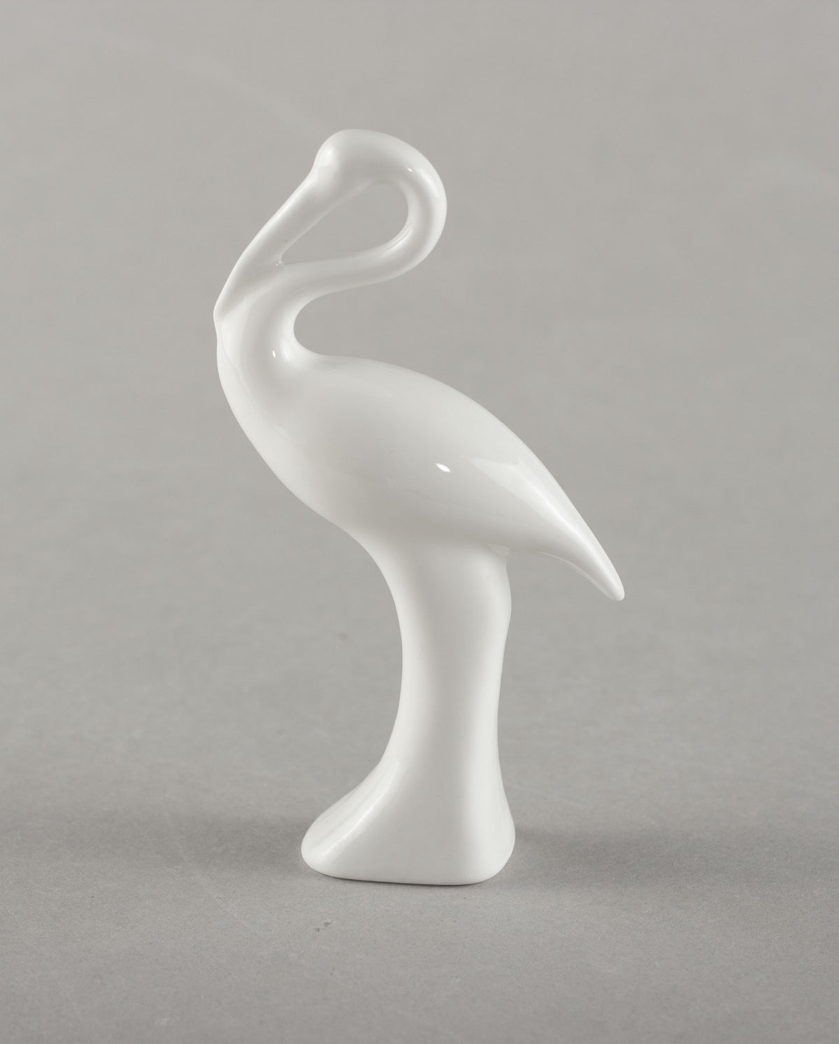 Porcelāna figūra stārķītis (balts)