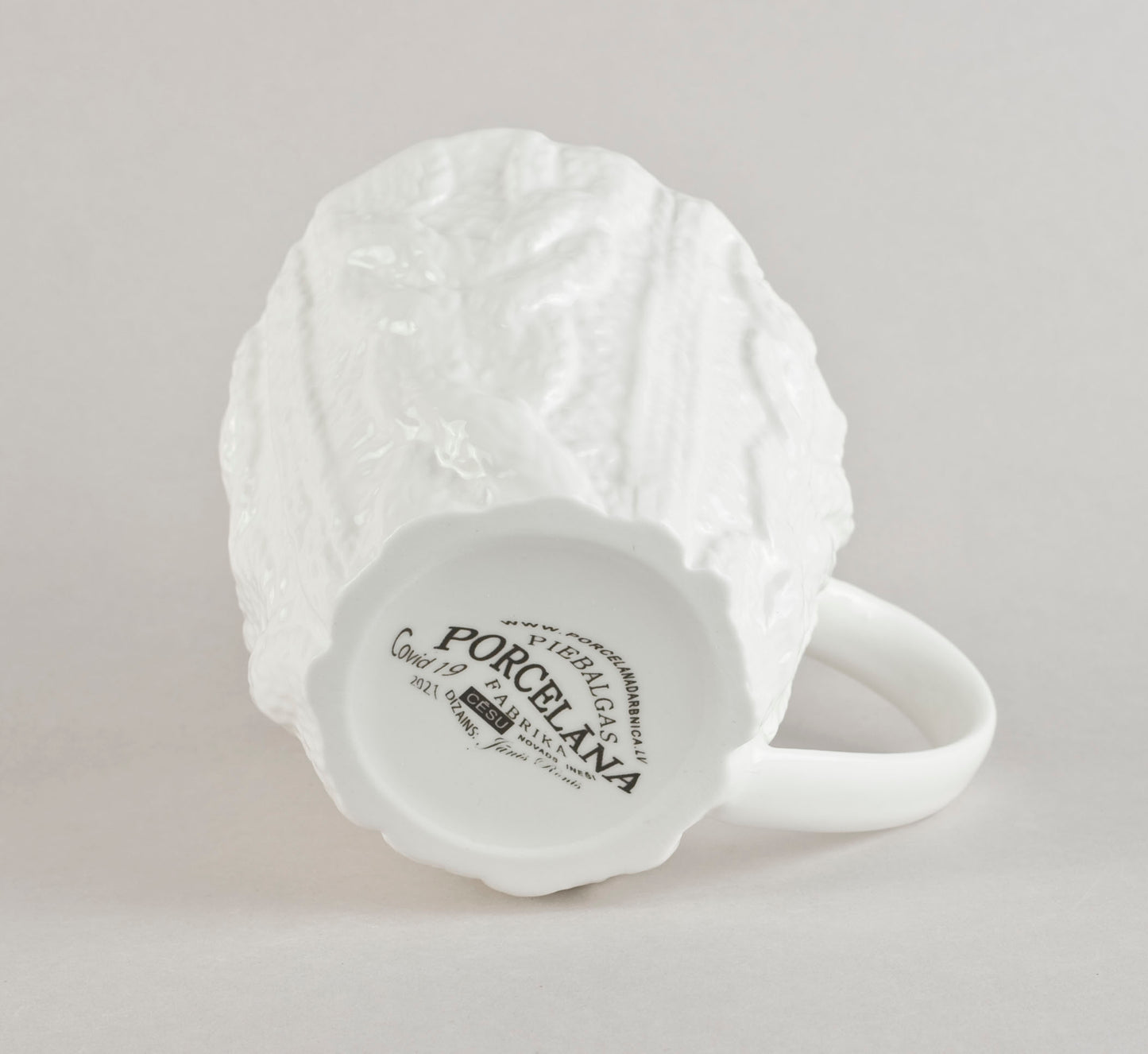 Covid 1.10. Knitted Tea Co Mug