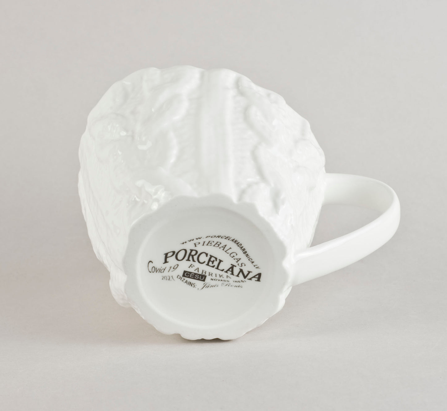 Covid 1.12. Knitted Tea Co Mug