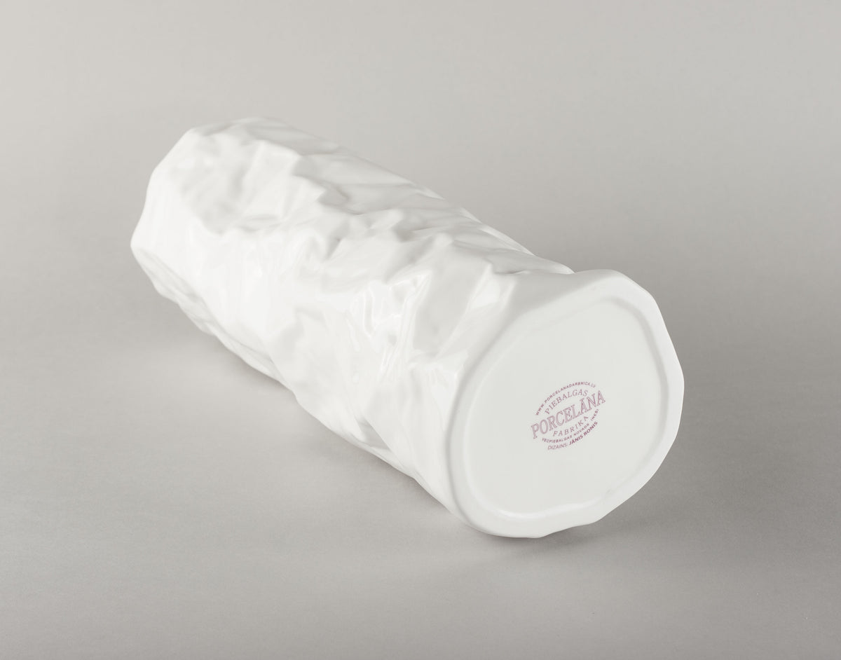Porcelāna burzīta XXL vāze M